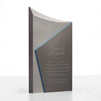 View larger image of Grey Matte Acrylic Trophy Spire